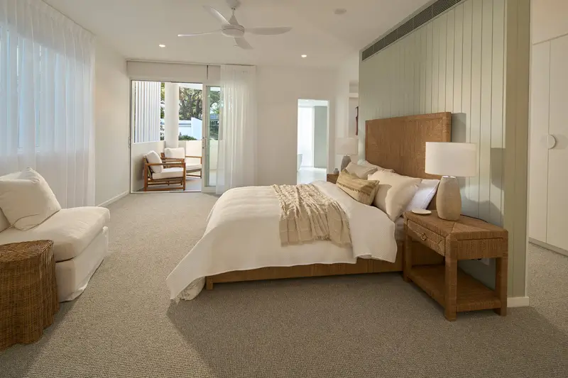 Apartment 1 - Primary Bedroom with walk in robe