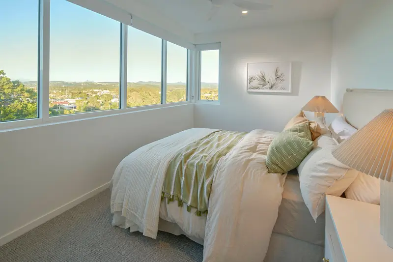 Apartment 3 - Primary Bedroom with walk in robe