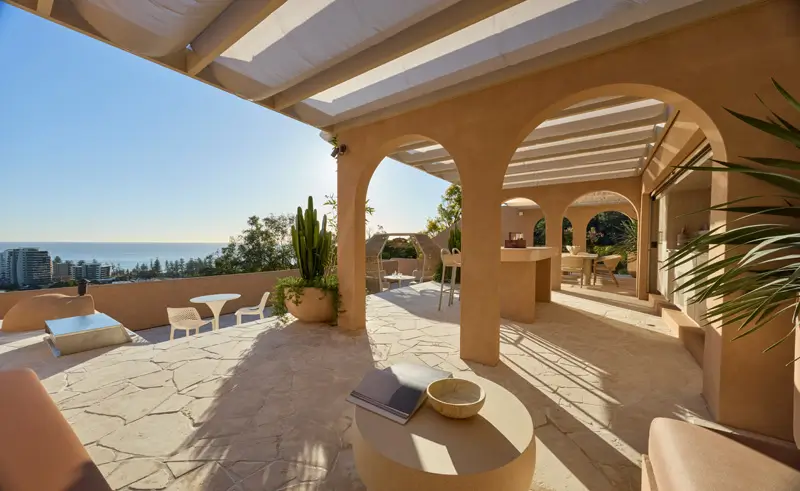 Rooftop Entertaining Area